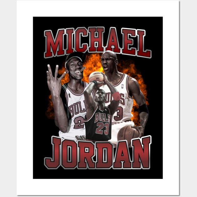 Michael Jordan 23 Wall Art by Indiecate